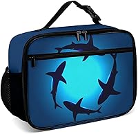 Vista 8 de Lonchera reutilizable de fútbol americano, bolsa de almuerzo aislada, bolsa enfriadora, lonchera para comida y alimentos, bolsa de mano