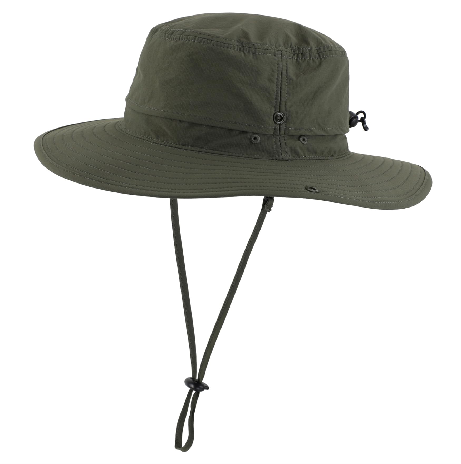 Mens Womens Wide Brim Bucket Hat Outdoor UPF 50+ Boonie Sun Hat Water Repellent Fishing Hiking Safari Hats