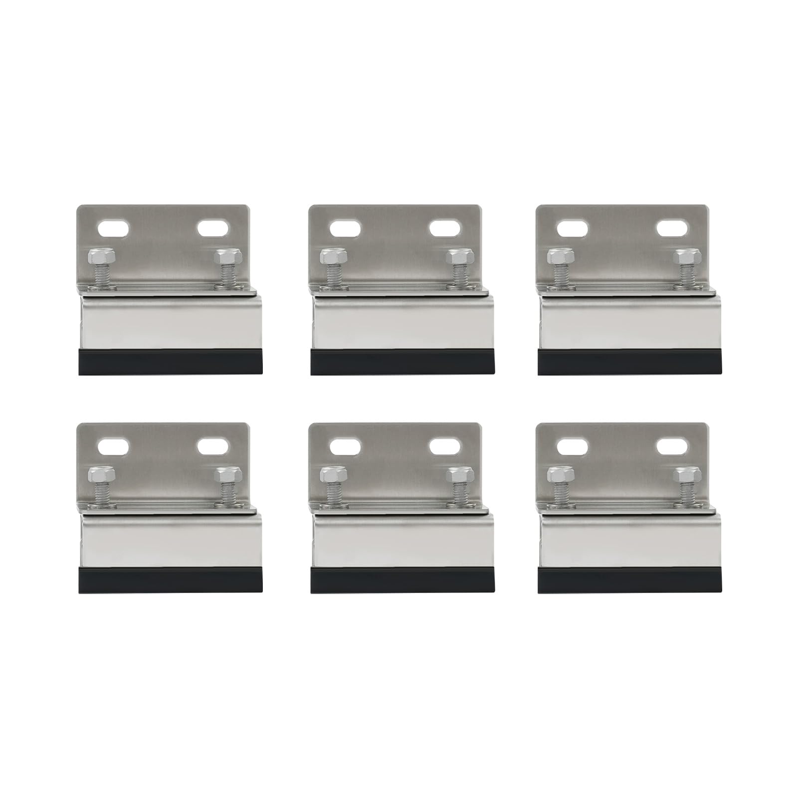 6 Stück Dachhalterungs, Roof Rack Brackets, Van Roof Rack Mount Kit, Van-Dachträger-Befestigungssatz Dachträger-Halterungen 304 Edelstahl Pilzkopfhalter für Ducato Jumper Boxer ProMaster Movano