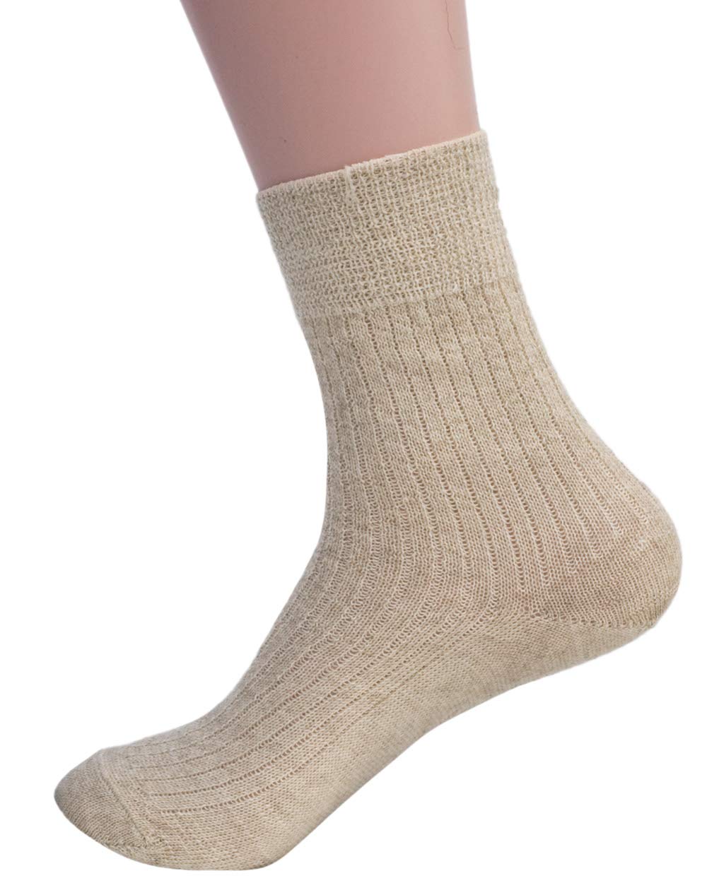 Hirsch Sports, Soft Sport & Fitness Socks"Marin", 70% Wool, 30% Linen