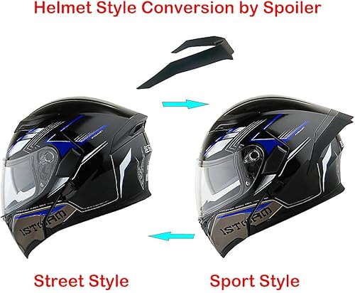 Miniatura 9 de 1Storm Motorcycle Modular Full Face Helmet Flip up Dual Visor Sun Shield: HB89 Arrow Pink Arrow Pink,Arrow Blue,Arrow Green,Arrow Orange,Arrow