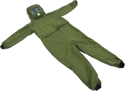 Miniatura 9 de Traje de chorro de arena con capucha traje de chorro de arena Trabajo de salpicaduras de capucha protectora para construcción naval de hierro fundido