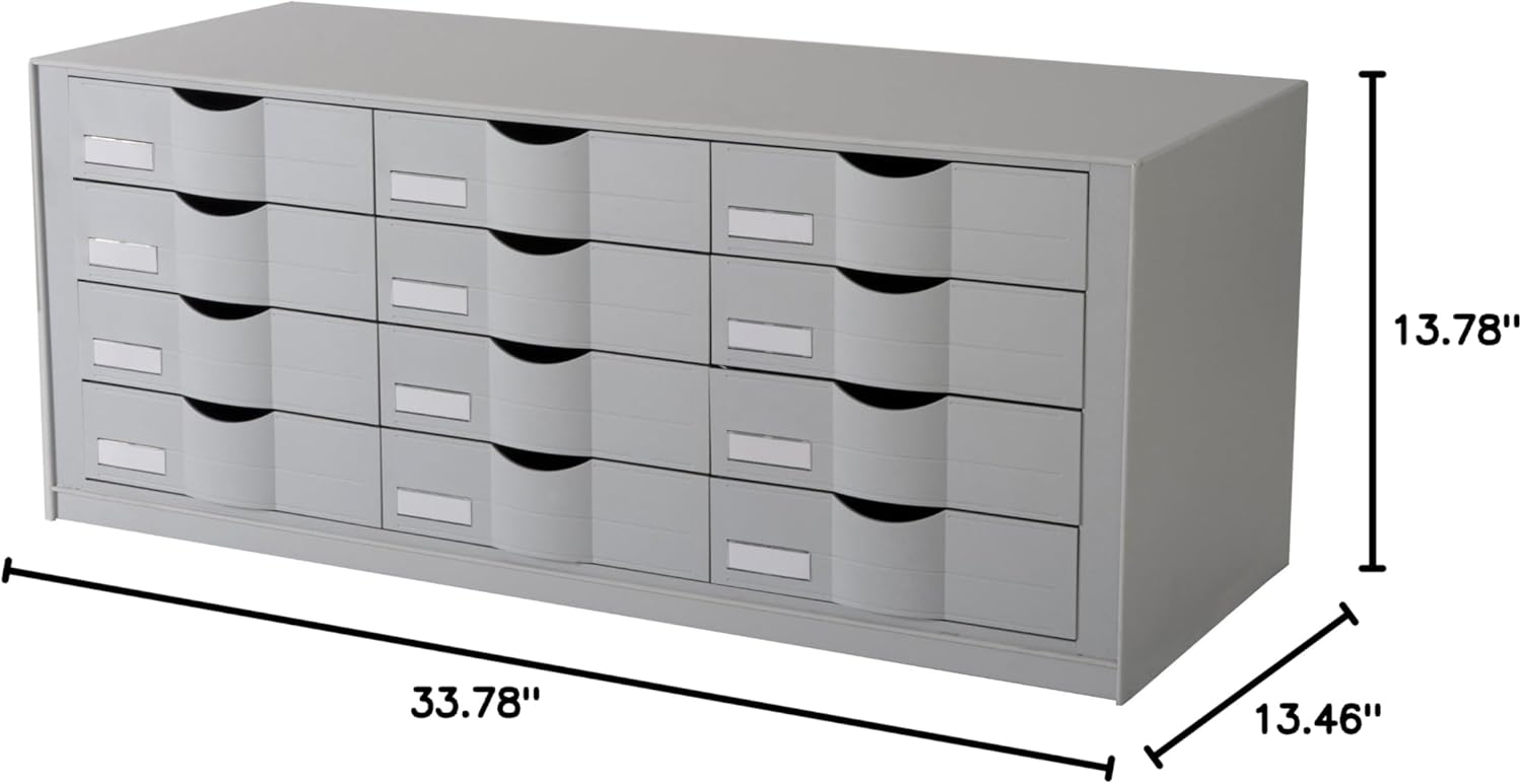Paperflow Easy Office Stackable Drawer Module - Color: Grey