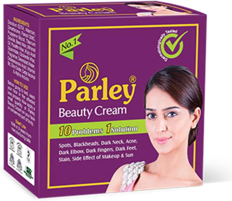Parley Beauty Cream, Multi-Purpose Solution for Spots, Blackheads, Dark Areas, 10-in-1 Formula (PURPLE PARLEY, Cream)