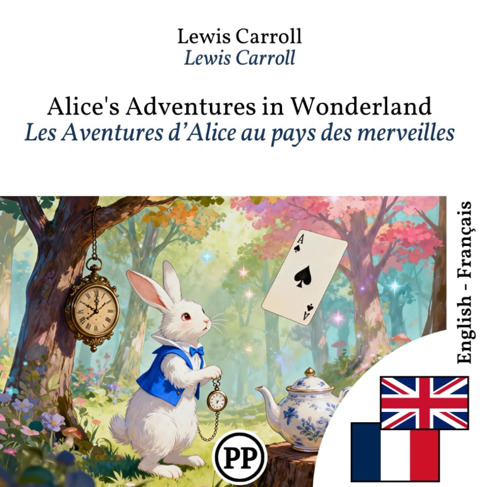 Les Aventures d’Alice au pays des merveilles: Édition bilingue ligne à ligne anglais–français (Progressez en anglais)