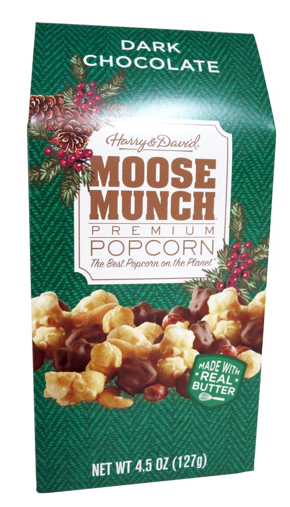Buy Harry & David Moose Munch Dark Chocolate Premium Popcorn Holiday Box Online at desertcartINDIA