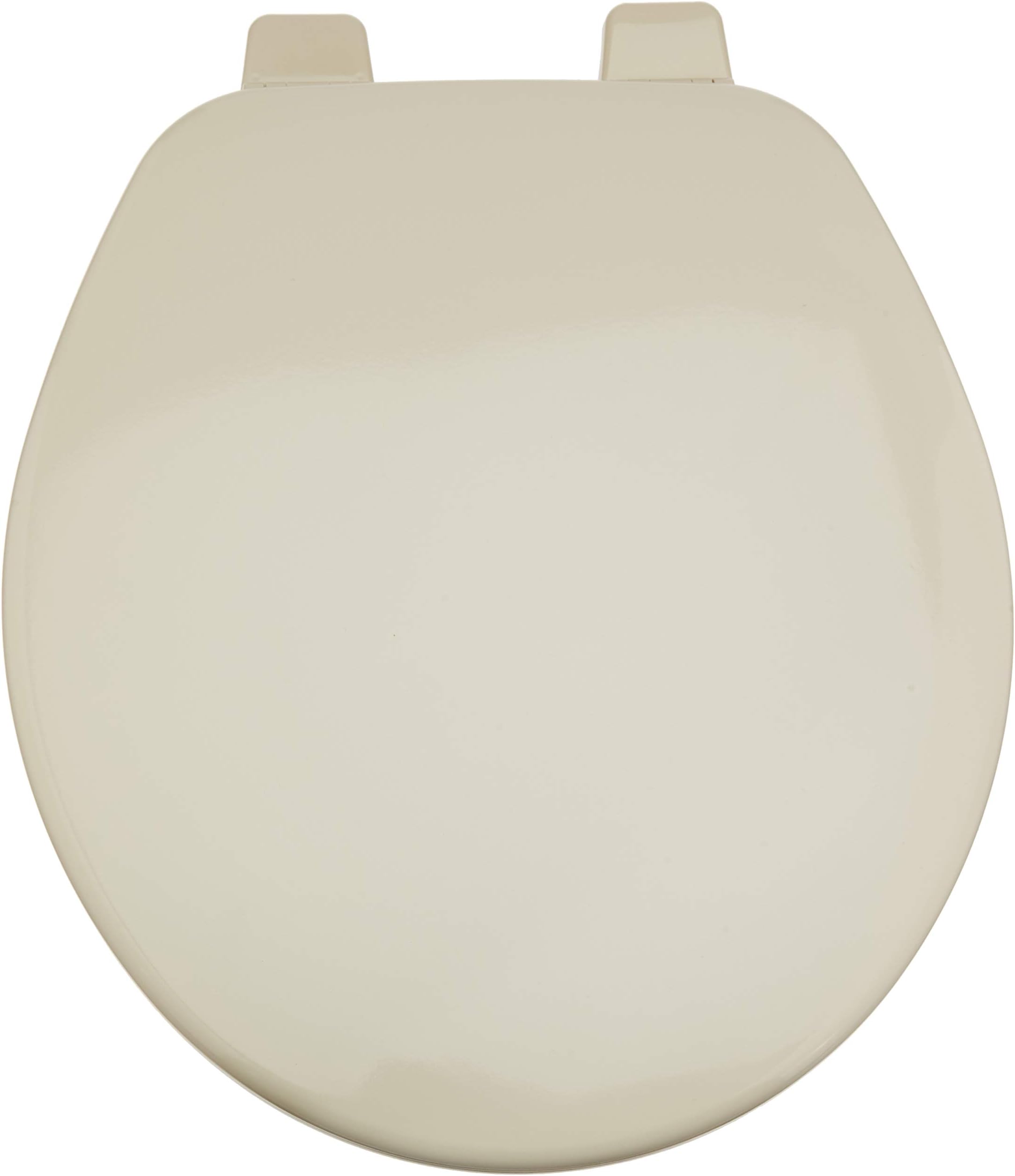 CHURCH 540TTT 006 Toilet Seat will Never Loosen and Provide the Perfect Fit, ROUND, Bone