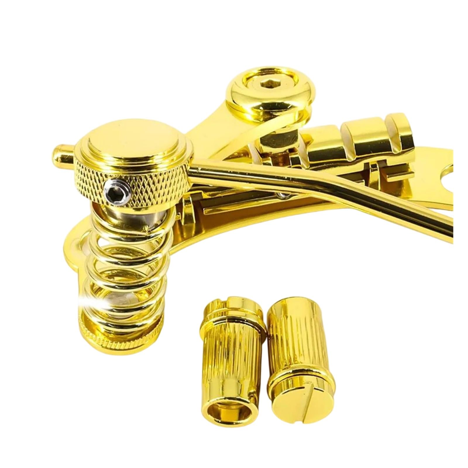 Puente De Guitarra Eléctrica Con Paso De 10.5mm Adecuado Para Accesorios Para Instrumentos Musicales | Puente de guitarra(Yellow)