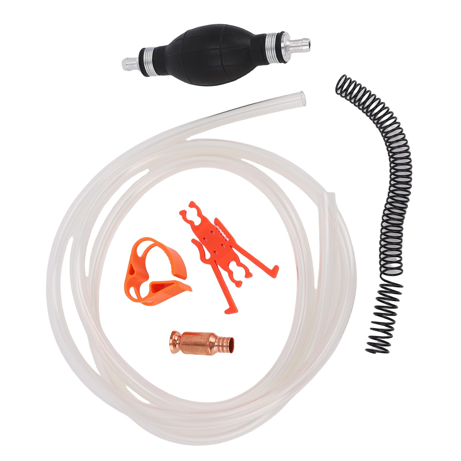 Domary Manual Fuel Siphon Pump Efficient Hand Gas Transfer Pump for