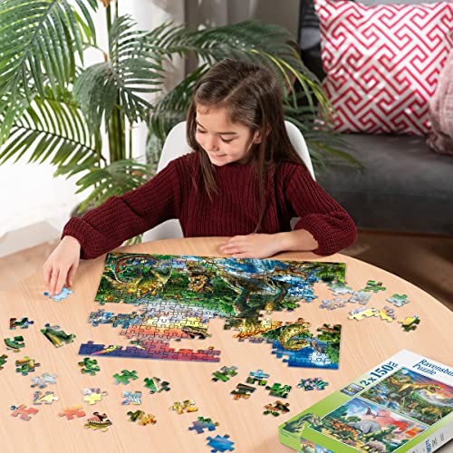 Puzzle Dinosaurios para niños 7+ Anos miniatura 5
