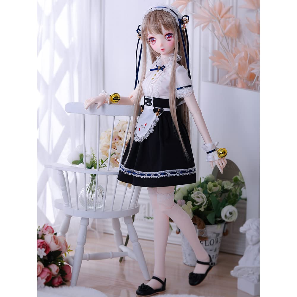 Amazon.co.jp: Meeler BJDドール フルセット1/3 球体関節人形 女の子