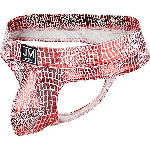 JOCKMAILSexy Men Underwear Jockstrap Snakeskin men hot Gay Men Underwear