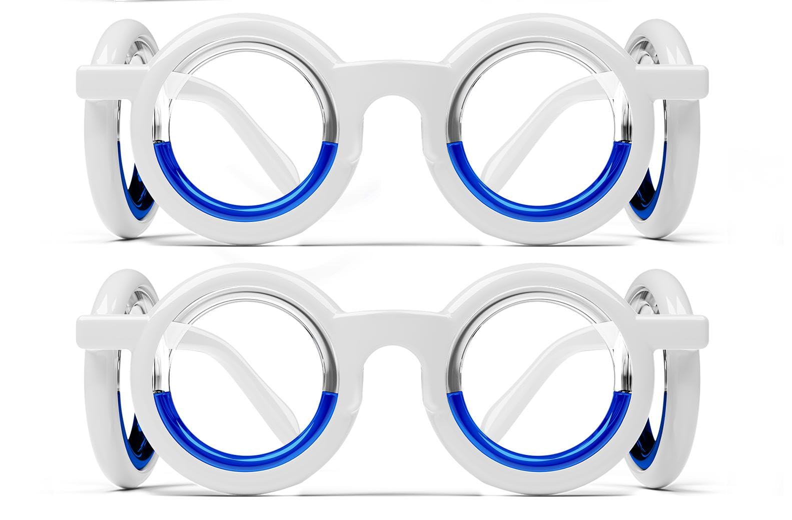Hion Motion Sickness Brille, Auto Sickness Brille, Linderung von Reisekrankheit, Luftkrankheit, Seekrankheit Brille（2stück-Only 2 glasses）