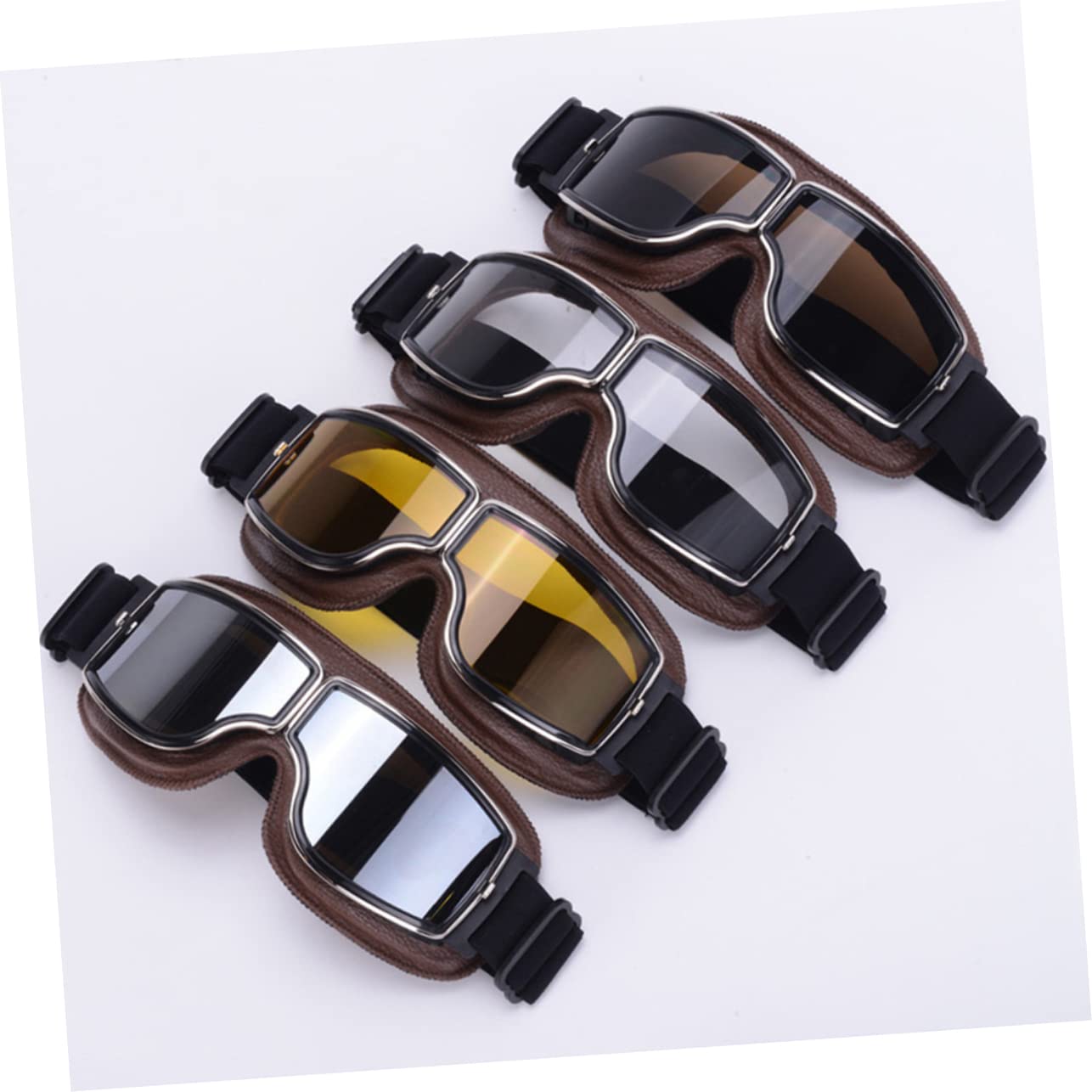 Kisangel 3 Uds Gafas De Ciclismo Casco Gafas De Sol De Trabajo Para Coche