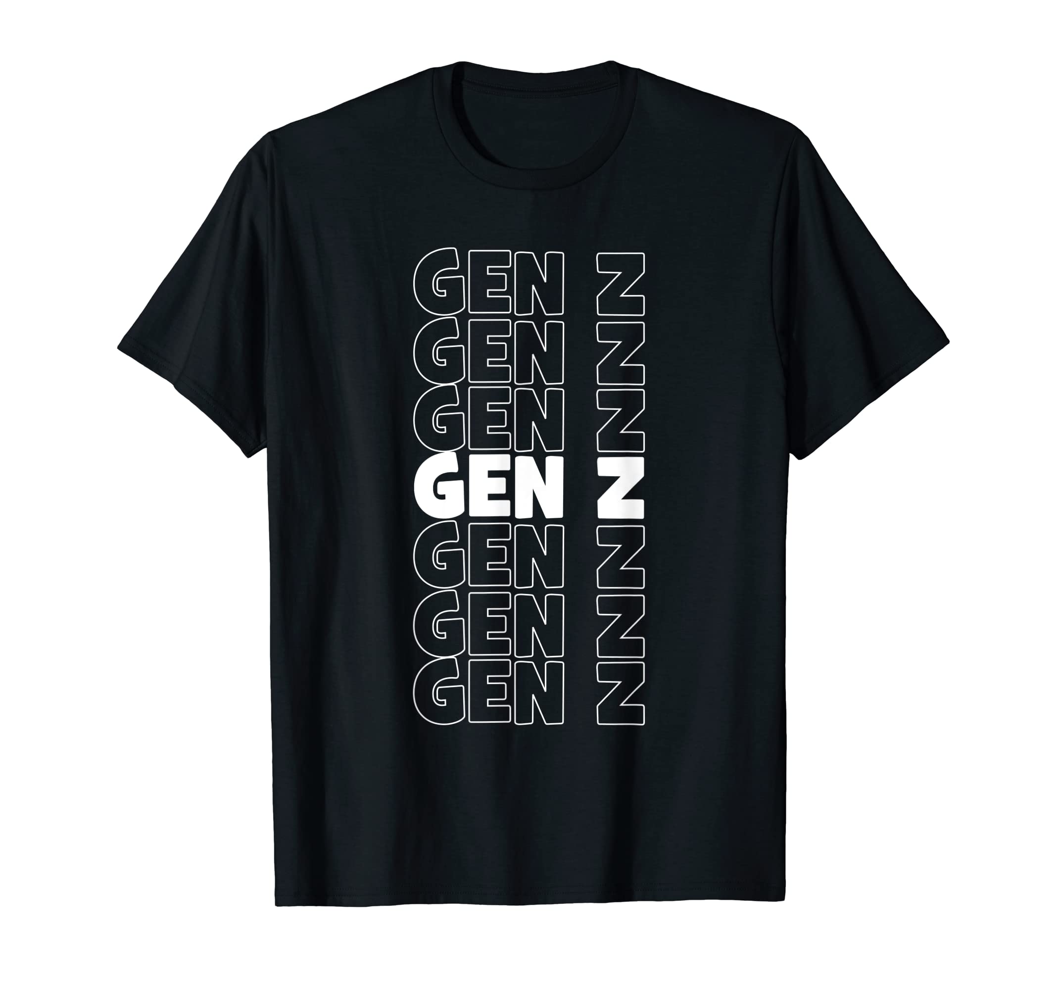 Generation Z DesignsGeneration Z - Gen Z Repeating T-Shirt