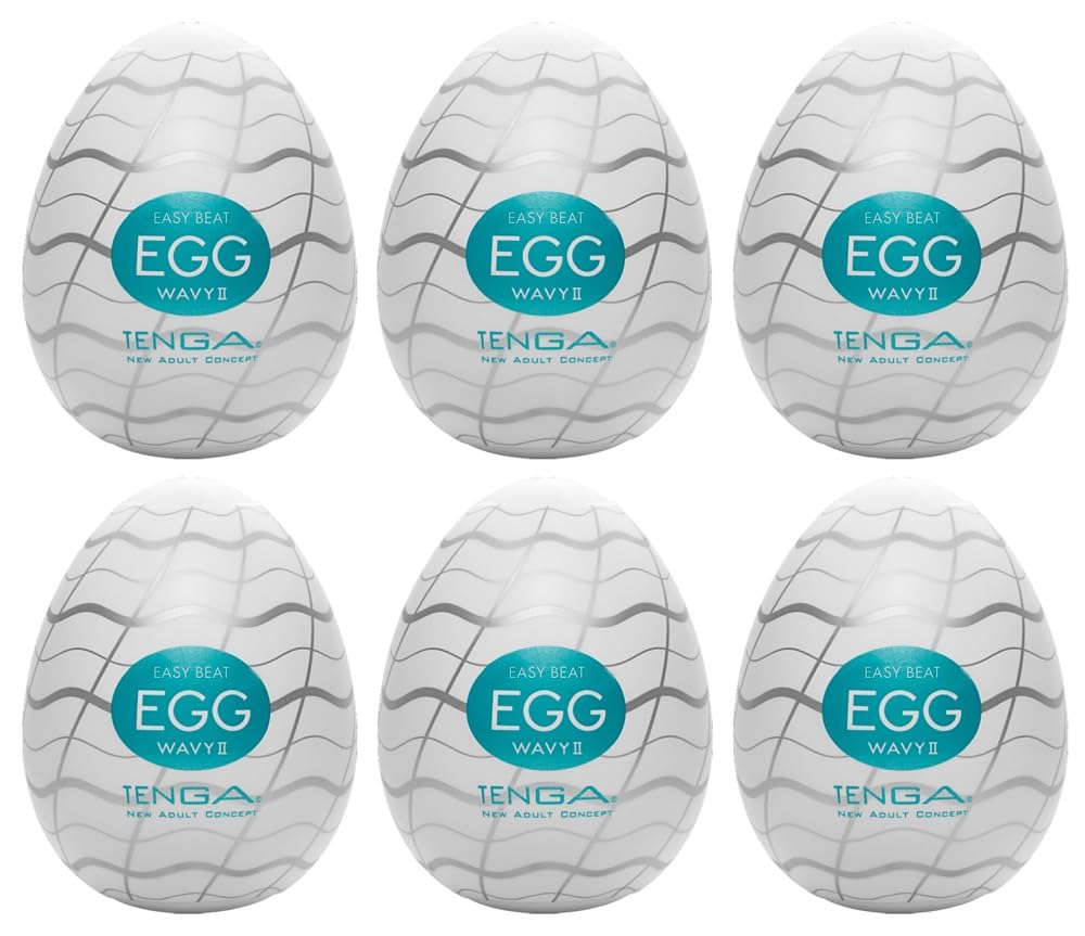 TENGA Wavy II Masturbator weiß One Size