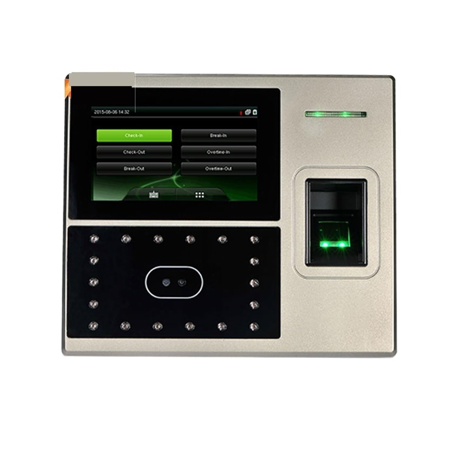 CVFRDD Uface800/iface800 TCP/IP Fingerprint Face Attendance Machine Intelligent Linux System Biometric Machine Clock Recorder(Uface800 WIFI)