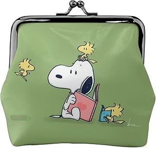 レディース ミニウォレット 財布 スヌーピー かわいい アニメ がま口財布 ポーチ おしゃれ 小銭入れ Puレザー カード収納 人気 誕生日 プレゼント