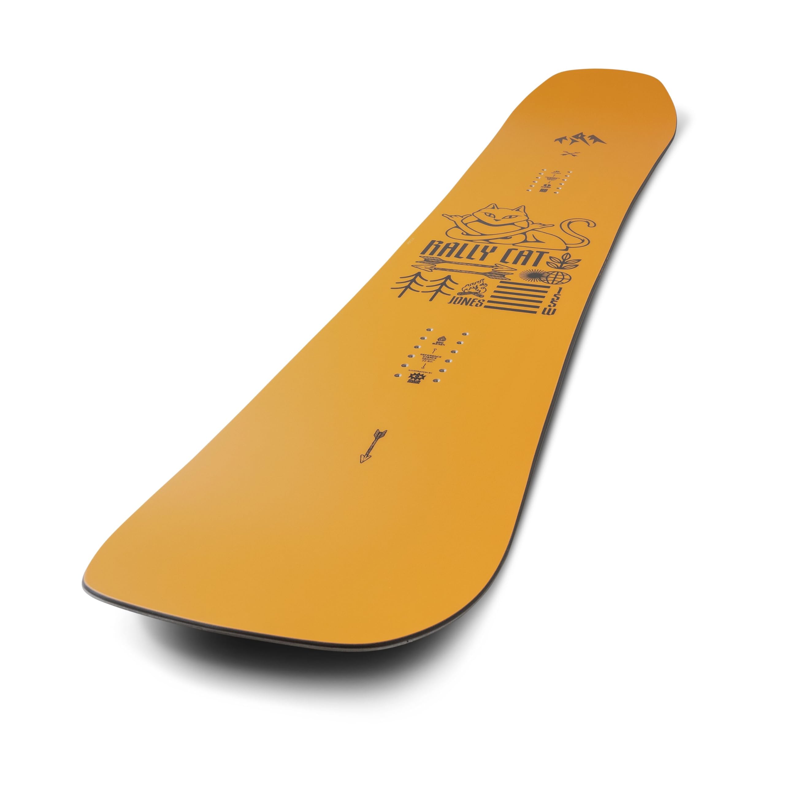 Jones Rally Cat Snowboard 156