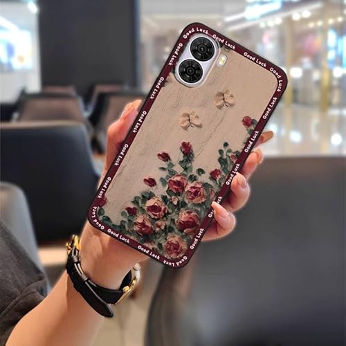 Phone Case Compatible with ZTE Nubia S2/A504ZT, Full wrap Dirt-resistant Anti-knock Waterproof Phone Pouch Silicone Graffiti oil