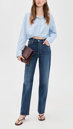 Levi's Women's Ribcage Full Length Jeans