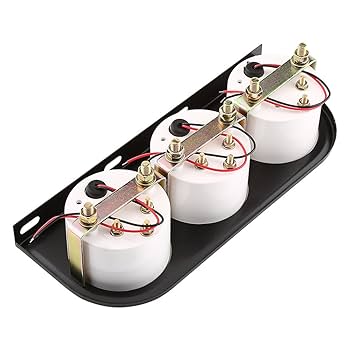 Amazon.co.jp: 【3 in 1】油圧+水温ゲージ+電圧計 52mm 電子