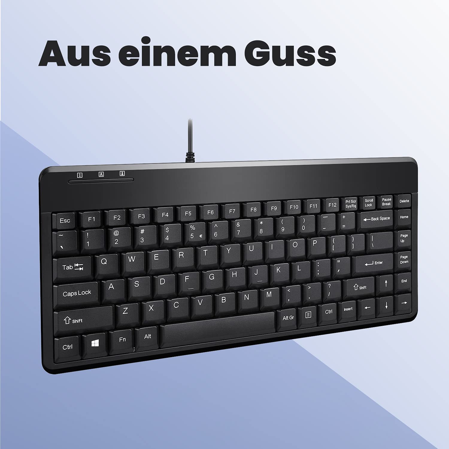 Perixx PERIBOARD-409 Mini Tastiera USB Compatta Italiana - Ideale Per Spazi Ridotti - Foto 9