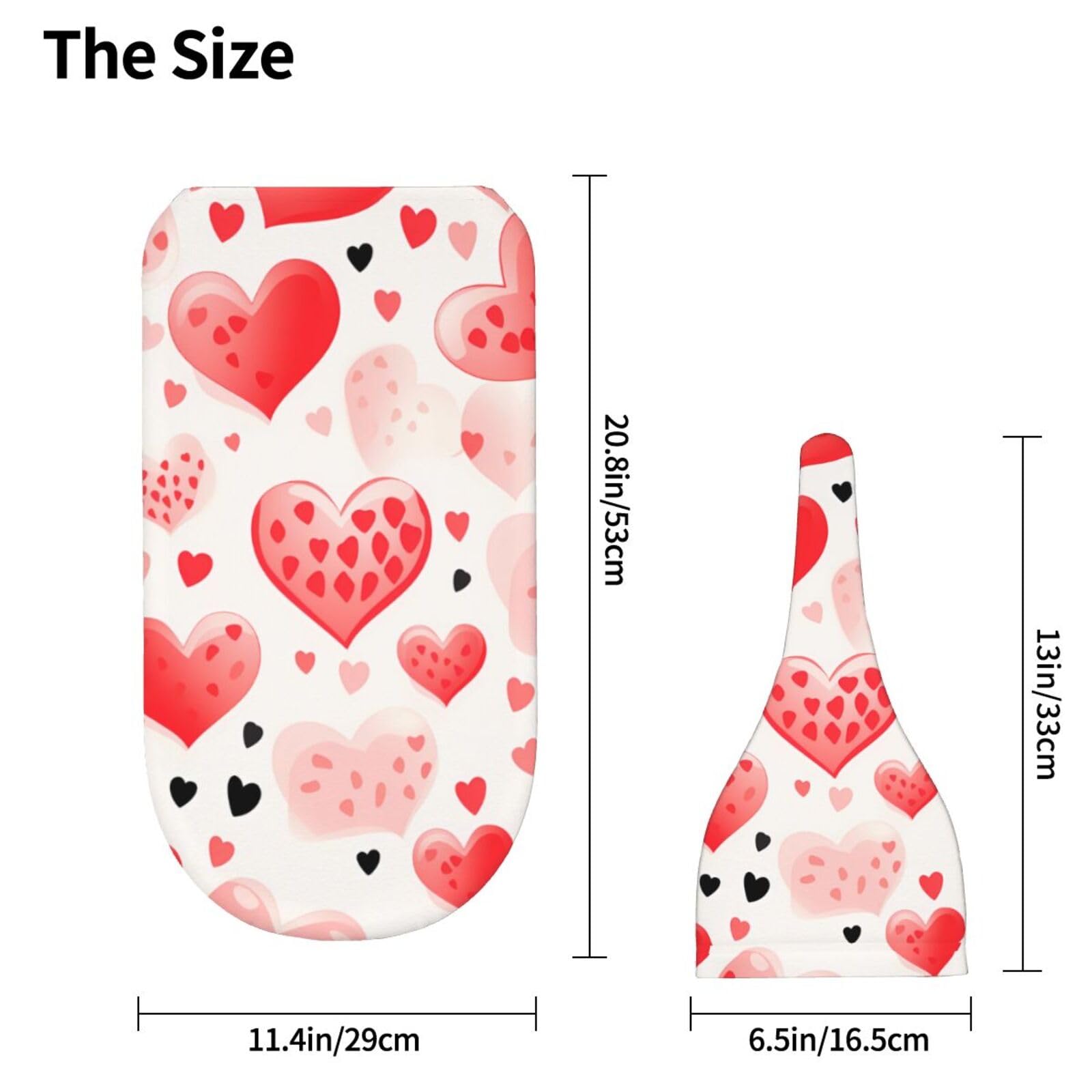 3d Cuore Swaddle Coperta E Cappello Set Per Neonati Avvolgere Accogliente Per Neonati Bambino Comfort 29x53 cm