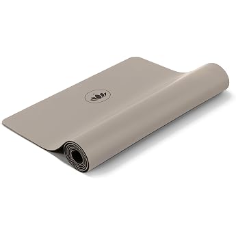 Lotuscrafts Yoga Mat Pure - Extremely Non-Slip PU Surface - Ecological Made of Natural Rubber - Professional Yoga Mat Ideal for Hot Yoga and Ashtanga Yoga - Extra Wide [183 x 66 x 0.4 cm]