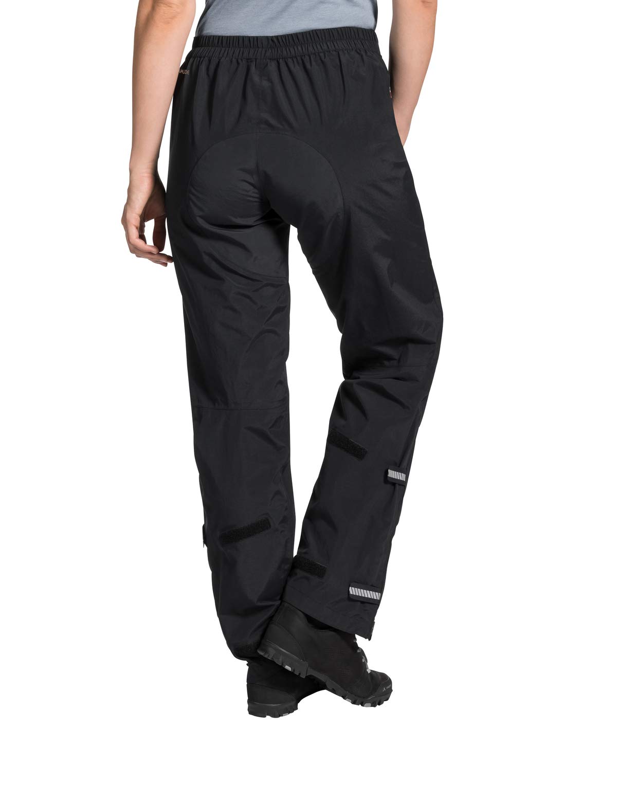 VAUDE Women's Yaras Rain Pants III - Pantalon de Pluie performant pour Le Cyclisme - Women's Yaras Rain Pants III - Femme