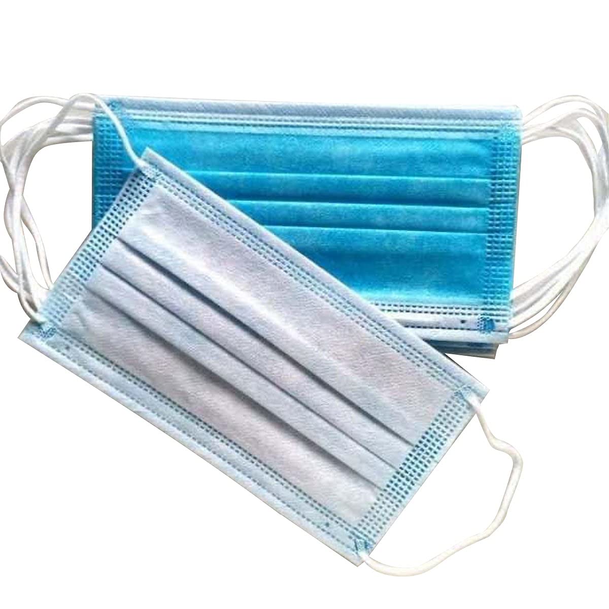 Premium Single Use Disposable Face Mask, Effective Filtration, Soft on Skin, Bulk Pack 3-Ply Masks Facial Cover with Elastic Earloops For Home, Office, School, and Outdoors (20 Boxes of 50 pcs each)