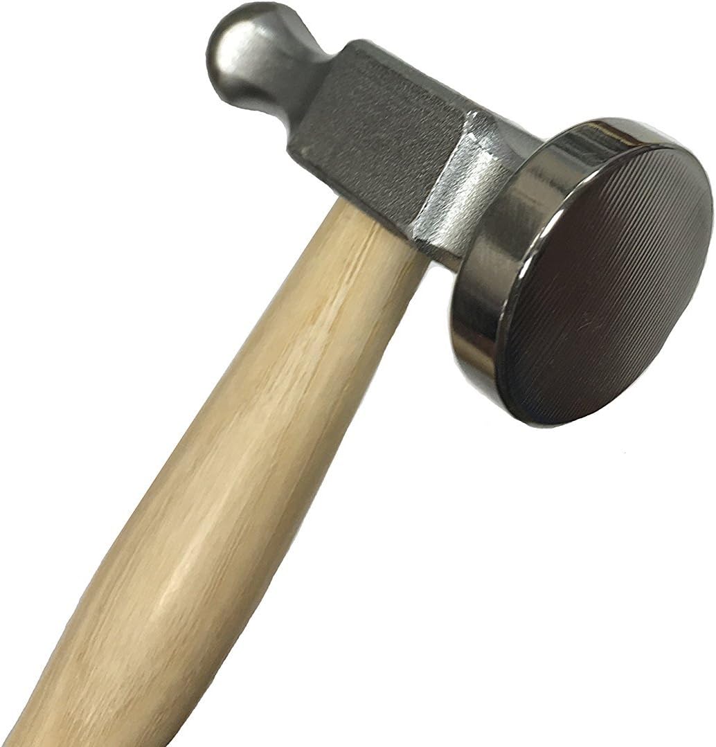 Jewellers Tools Repouse Chasing Planishing Hammer 1 1/8 Inch 28 MM Face