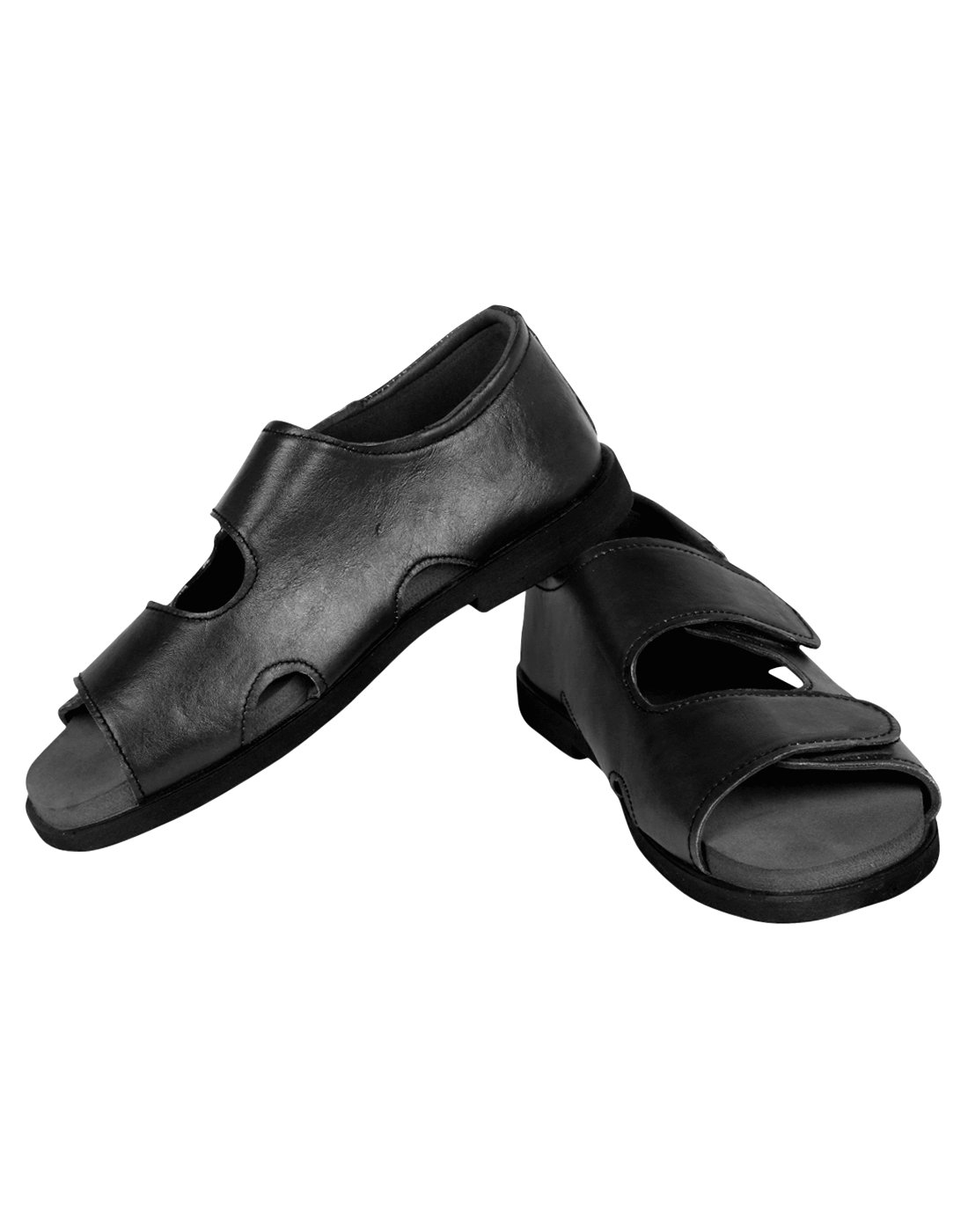Panlin Orthopaedic & Diabetic Footwear : Sandal Shoes For Gents (Leather & MCR/MCP) : G14-BL-6 (B018PPCO2S) Amazon Price History, Amazon Price Tracker