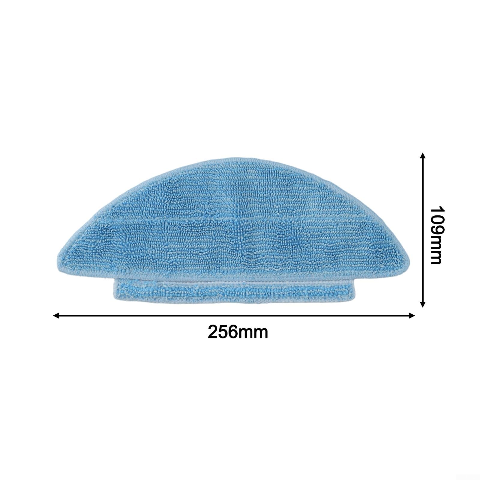 Piezas de repuesto lavables de microfibra para aspiradora robot MEDION X20 SW+ MD 11415, para aspiradora robot X21 SW+ MD 11500, accesorios de almohadillas de limpieza (paquete de 4)