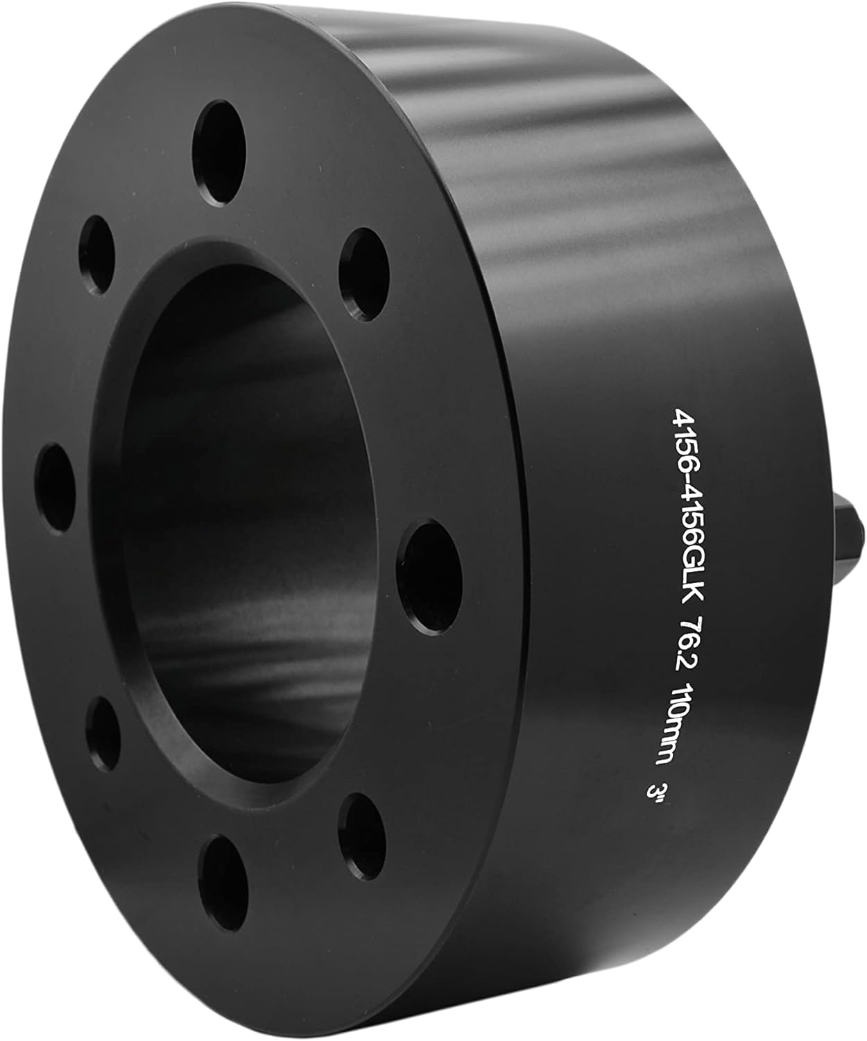 Complete Set of 4x156mm Polaris RZR 900 1000 Xp Turbo Black 3" Thick Wheel Spacers Adapters Bolt On Kit 12x1.5 Lug Nuts