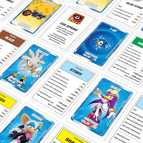 Monopoly Sonic The Hedgehog para 2 a 6 jugadores miniatura 4