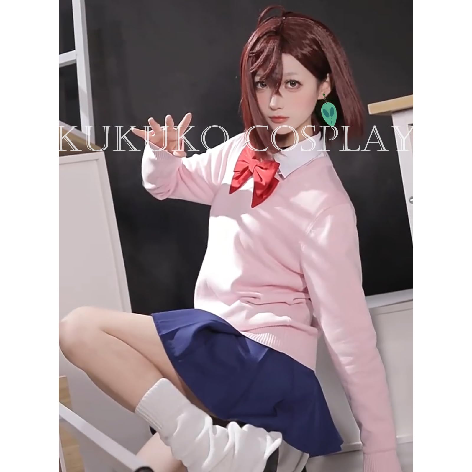 Amazon.co.jp: 綾瀬桃 コスプレ 小物 モモ 耳飾り ダンダダン コスプレ