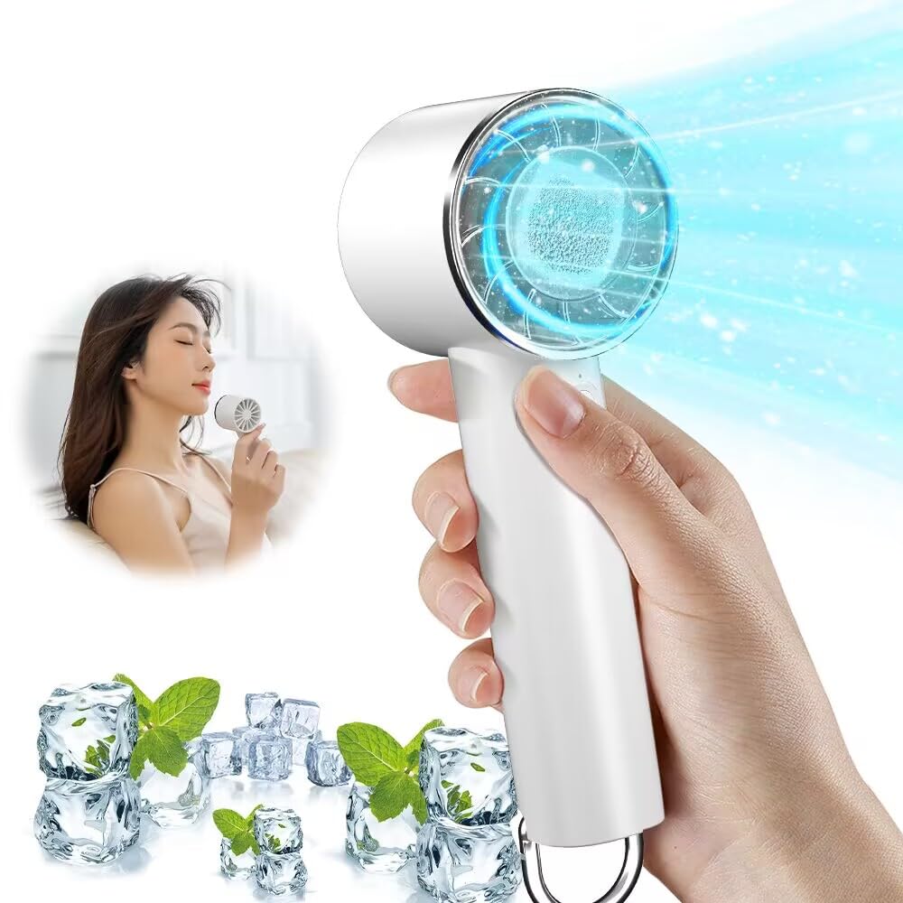 Amazon | 携帯扇風機 冷却プレート【2024夏新設計 -22℃瞬間冷却