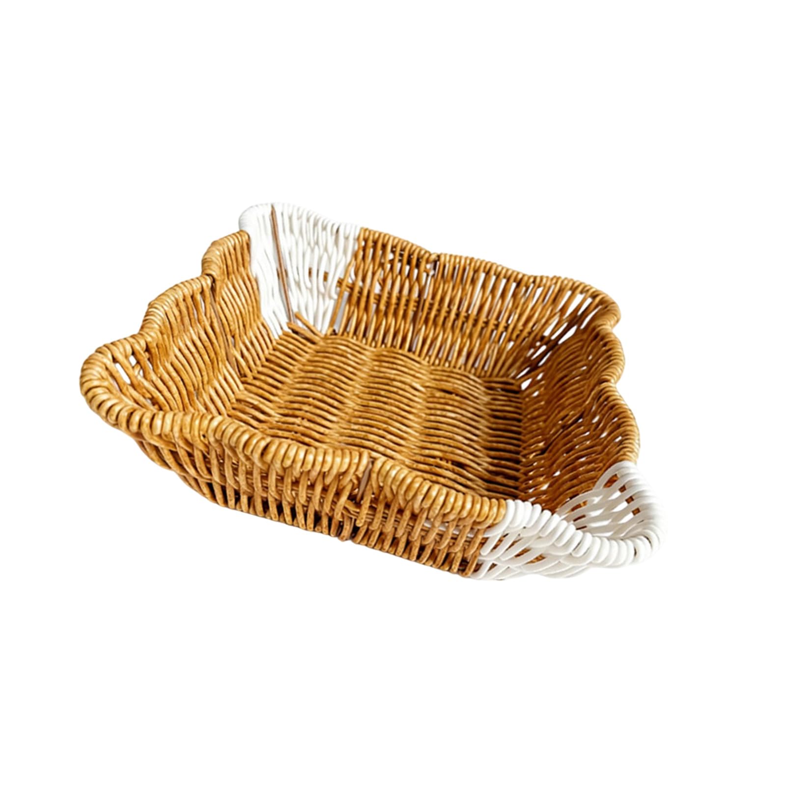 ZEPFJHE Modern Tone Fruit Tray for Snacks Desserts Sturdy PP Dividers Easy Flexible Fashion Treat Tray