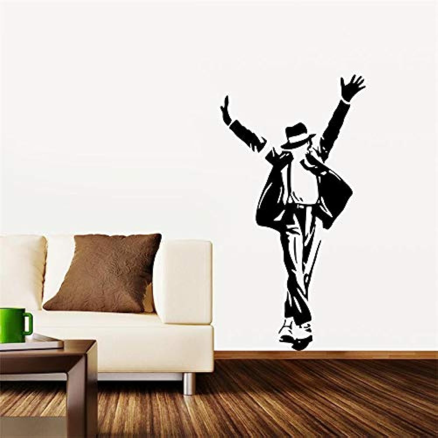 Spoil Your Wall Michael Jackson Design Sticker, Arts Home Décor Decals, 80x70 cm