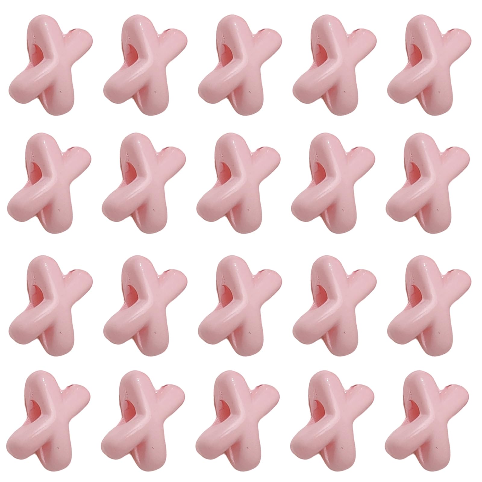 Tsophreniq 10Pcs Colorful Craft Beads Multipurpose Spacers Beads with 2mm Hole for Jewelry Making Sewing Craft Accessories Jewelry Making Spacer