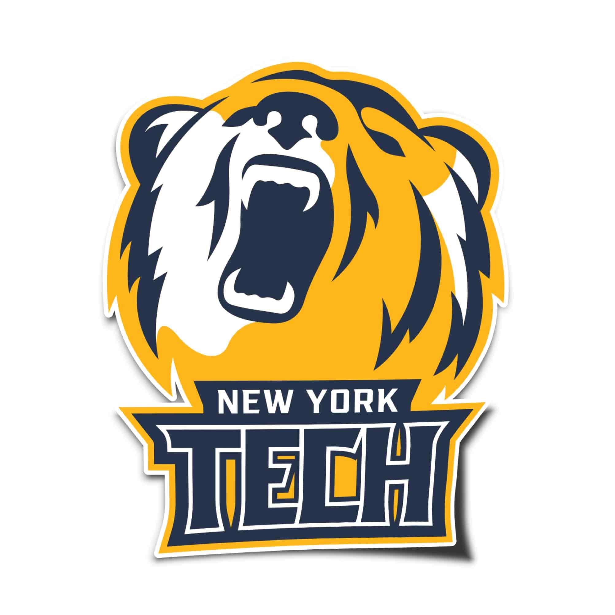 Desert Cactus New York Institute of Technology Sticker NYIT Bears Vinyl Decal Laptop Water Bottle Car Scrapbook (IND 00027)