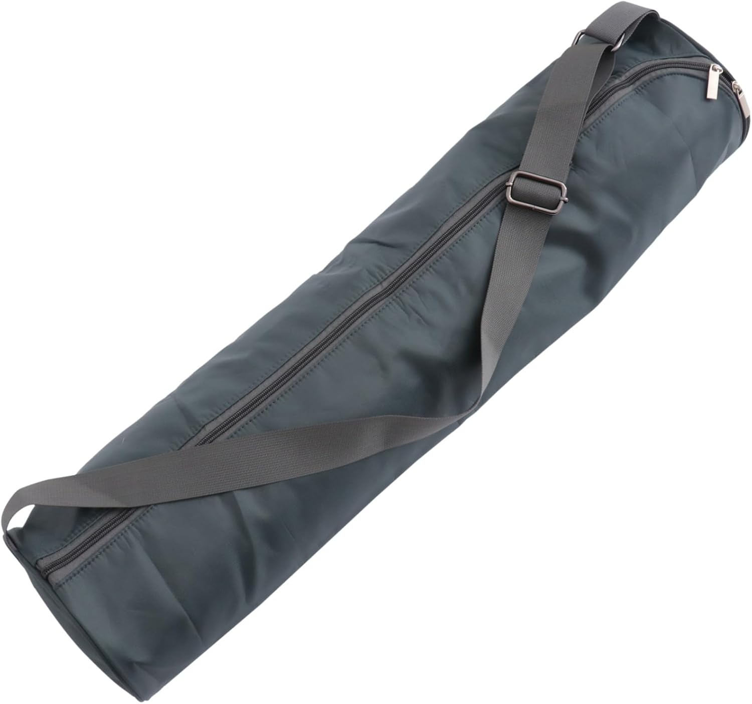 Yoga Mat Storage Bag with Adjustable Strap and Ventilation Eyelets Oxford Cloth Exercise Carrying Bag with Large Capacity and Inside Pockets for Keys Phone and Accessories