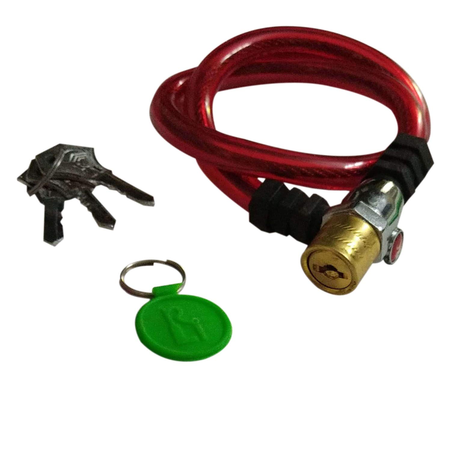 See full amazon price history chart for ShreNik Cycle Lock for Bicycle Bike Helmet Luggage Steel Strong Wire Cable Lock Multipurpose 3 Key Lock (Red) ShreNik Cycle Lock for Bicycle Bike Helmet Luggage Steel Strong Wire Cable Lock Multipurpose 3 Key Lock (Red) (B08HL46Z8K) Amazon Price History, Amazon Price Tracker