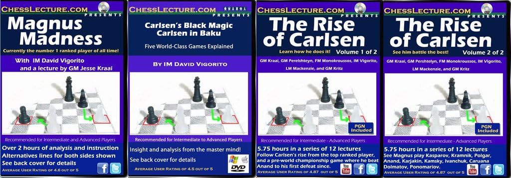 Chess Lecture A Magnum of Magnus - 4 DVDs