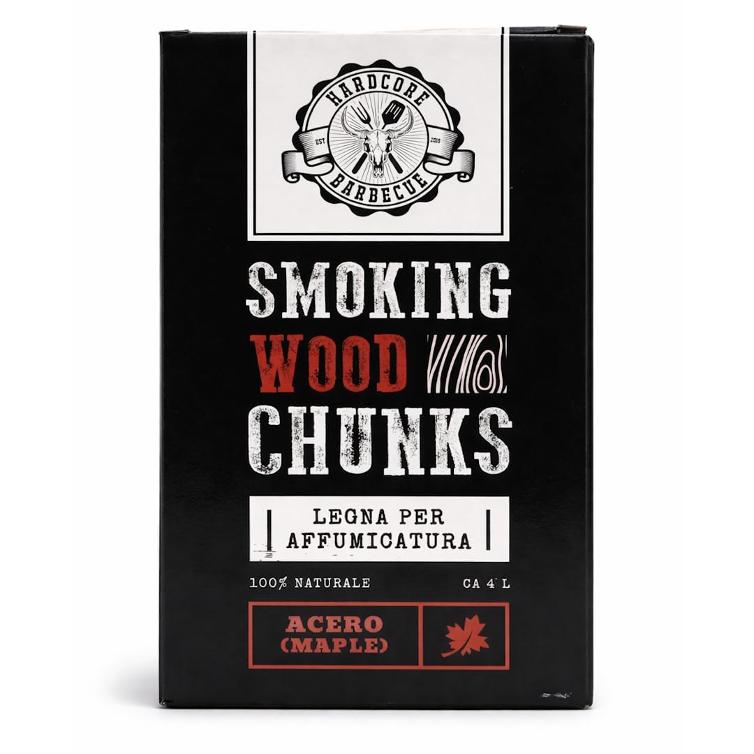 BBQ Chunk Maple - Maple - Hardcore BBQ Smoking Wood Pieces - Approximately 1.5 kg