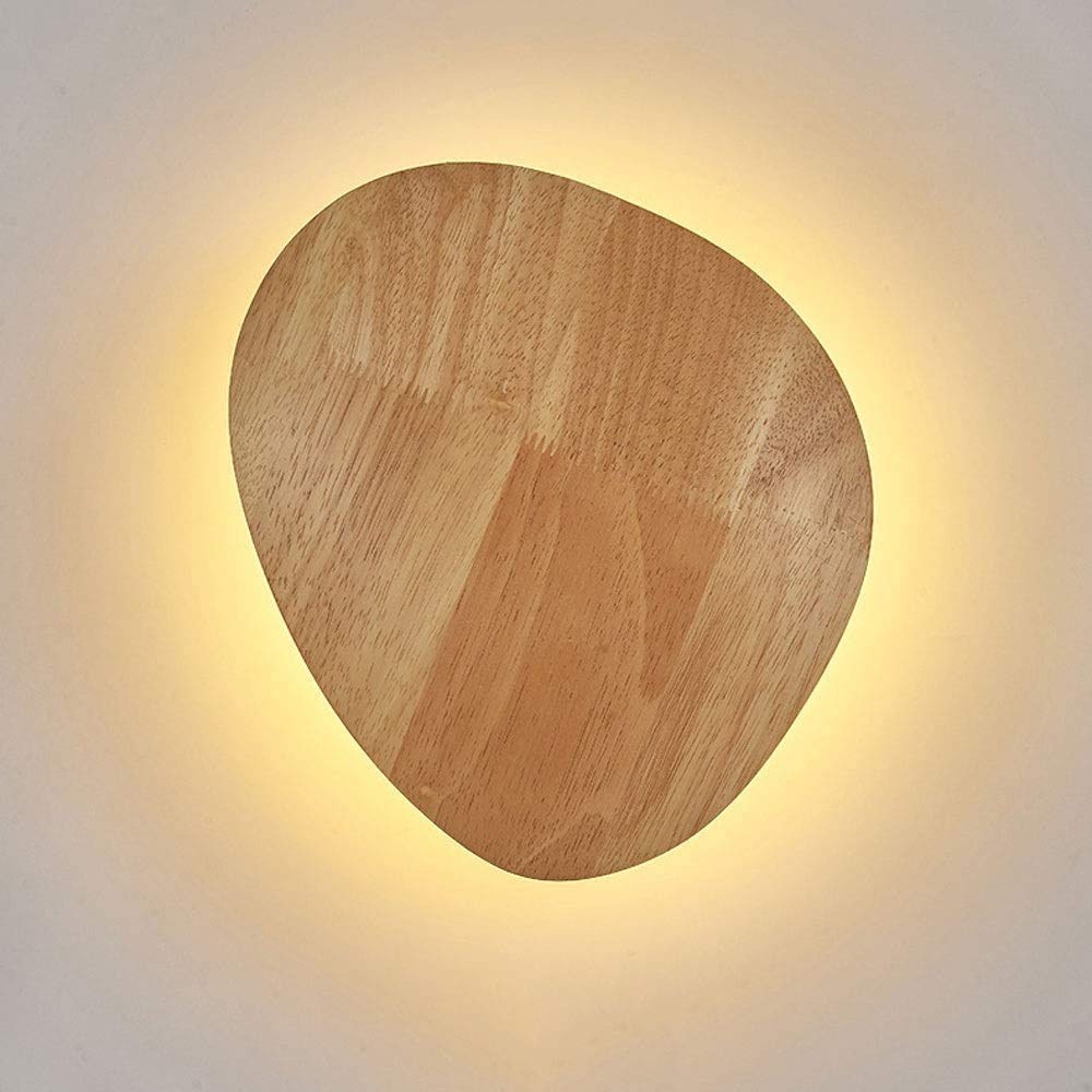 Iluminación de pared de madera para interiores con diseño minimalista Siet
