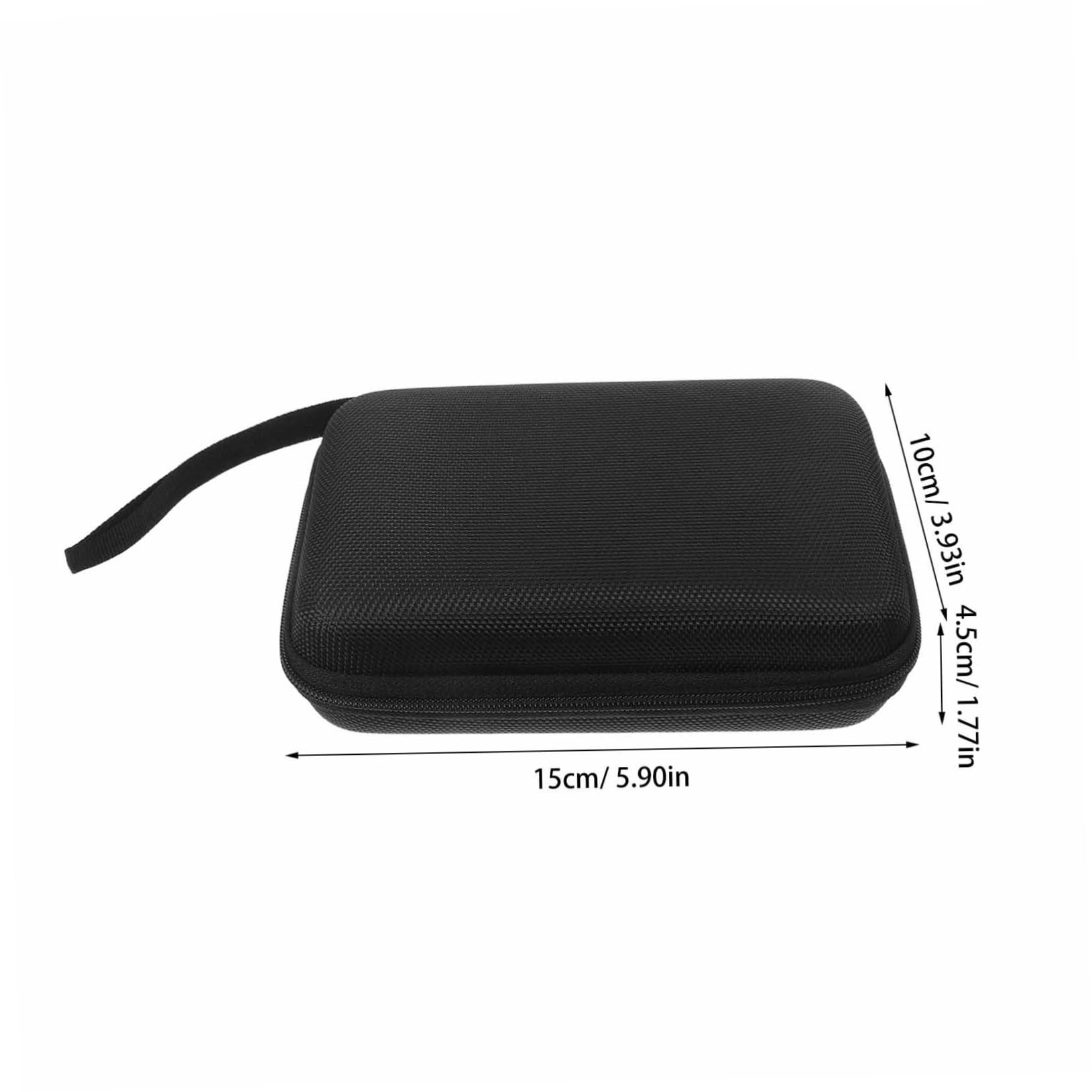 MUCKLILY 2Pcs Eva Hard Shell Case for Travel and Storage Protective Organizer for Hard Drives Earbuds Cables Water Resistant Lightweight Carrying