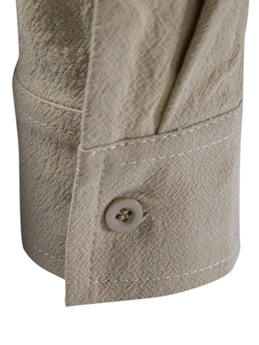 PADOLA Camisa Medieval de Lino para Hombre Camisa Retro con Cordón Henley Camisas Estilo Hippie Traje de Pirata