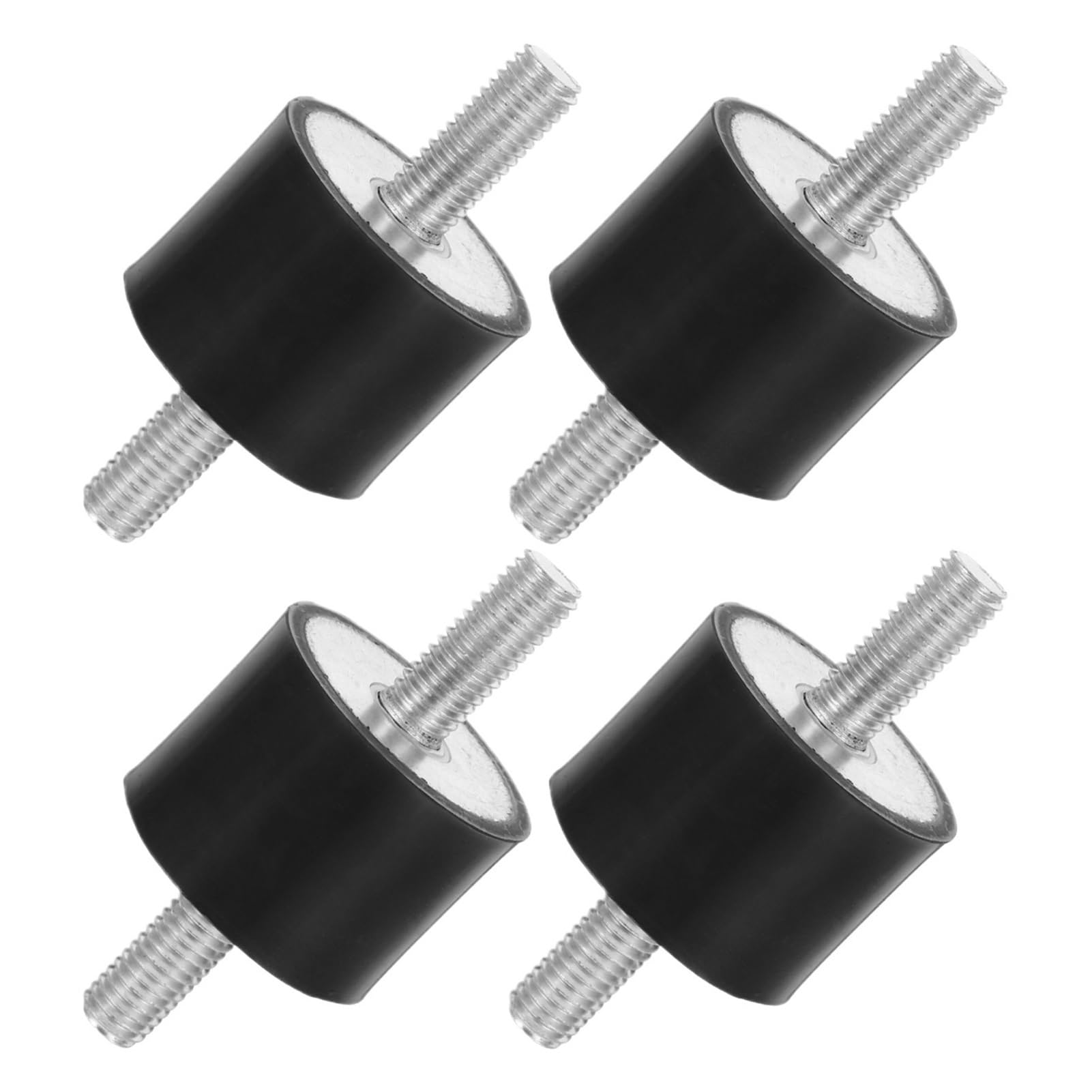 Perni in Gomma Ammortizzatore 4 Pezzi Supporti for Cuscinetti isolanti for Vibrazioni Isolatore Anti-Vibrazione Tampone in Acciaio al Carbonio zincato